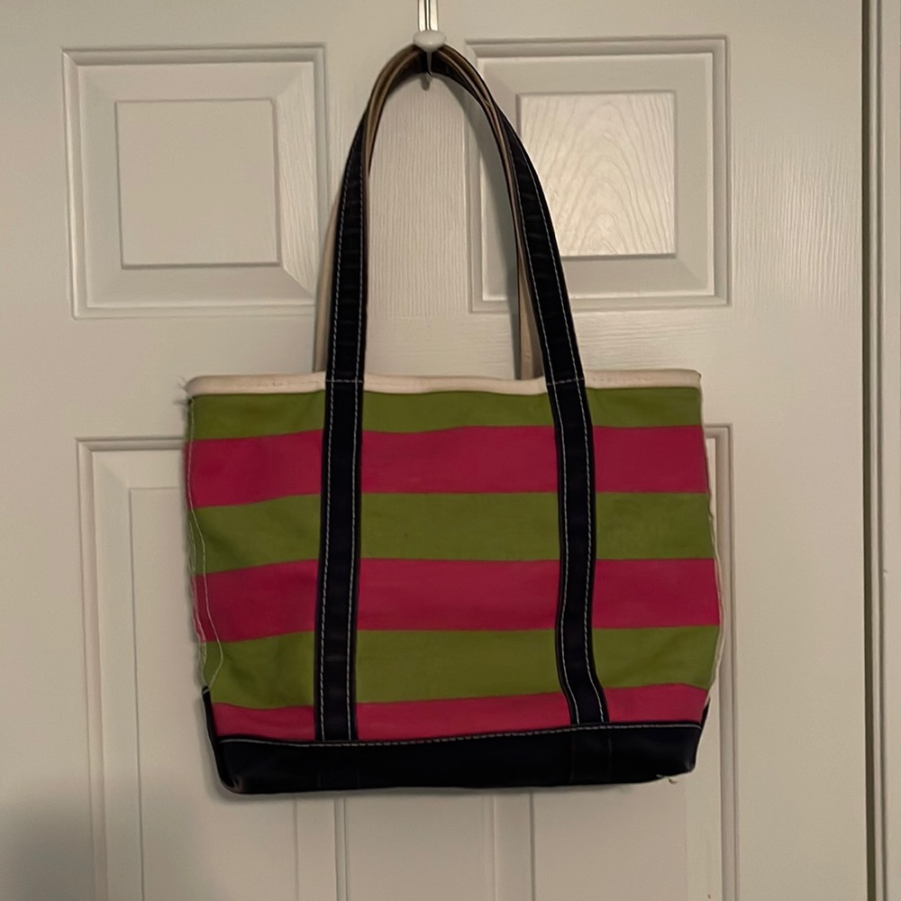 LL Bean beach tote
